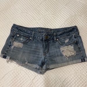 American Eagle Distressed Shorts